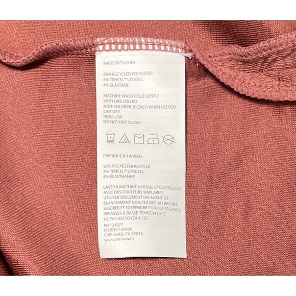 Prana Dress Medium Long Sleeve Sunrise Glogg Dark Mauve Womens Recycled Knit NWT - Picture 6 of 11